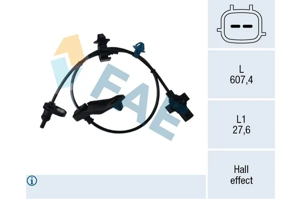 Abs Sensörü Arka Sağ MAHER 12368