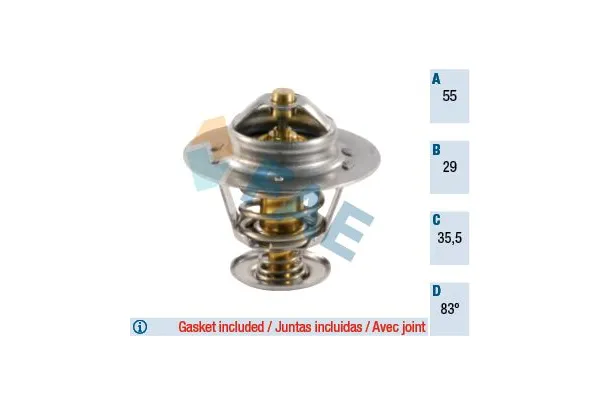 Termostat  Citroen C15 (02.1985->)  HELLUX HTR251028