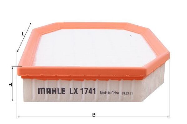 Hava Filtresi  BMW 5 Serisi Sedan (F10)(08.2010->)  MAHLE LX 1741