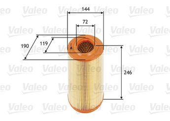 Hava Filtresi  VALEO 585669  5518356 55183562 6001073224