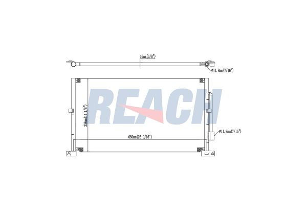 Klima Radyatörü  FASE 11-618-009
