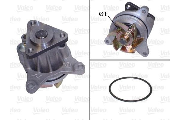 Devirdaim Su Pompası  Mazda 3 Sedan (BK)(06.2003->)  VALEO 506694