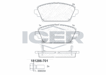 Fren Disk Balata Ön AYD 60228A  45022S1AE51 45022S1AE00 45022-S1A-E00 45022S1AE02 45022-S1A-E02 45022S1AE50 45022-S1A-E50 45022-S1A-E51 45022S1AE64 45022-S1A-E64 GBP90346 SFP000070 SFP000370