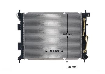 Su Radyatörü  MAHLE CR 2104 000S  25310C8000