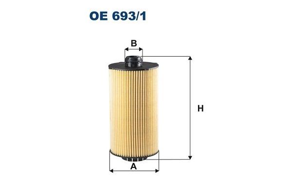 Yağ Filtresi  FILTRON OE 693/1