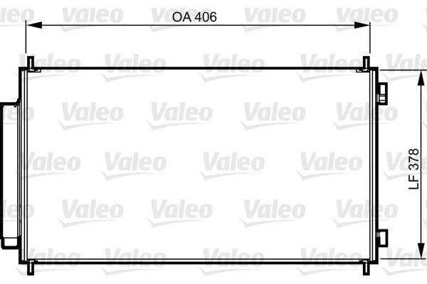 Klima Radyatörü  Honda CR-V (RE)(01.2007->)  VALEO 814232