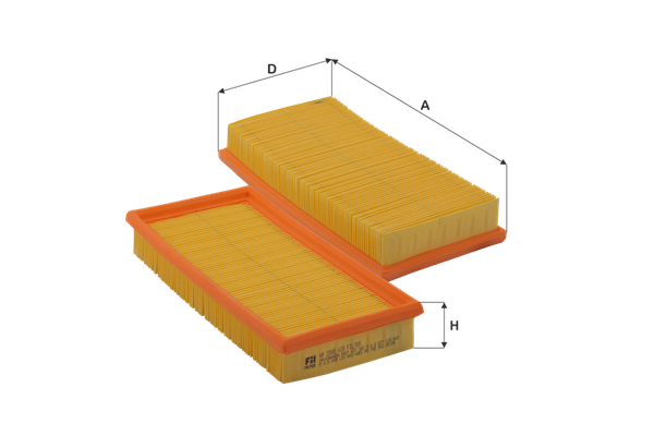 Hava Filtresi  Volkswagen Scirocco II (533)(04.1981->1992)  FIL FILTRE HP 2066