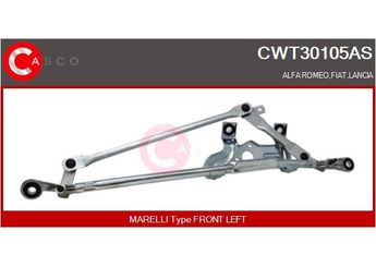 Silecek Mekanizması Ön MOTORTEC TFS0235  9941474 9943064 9945498 9950226 9950242 9950439