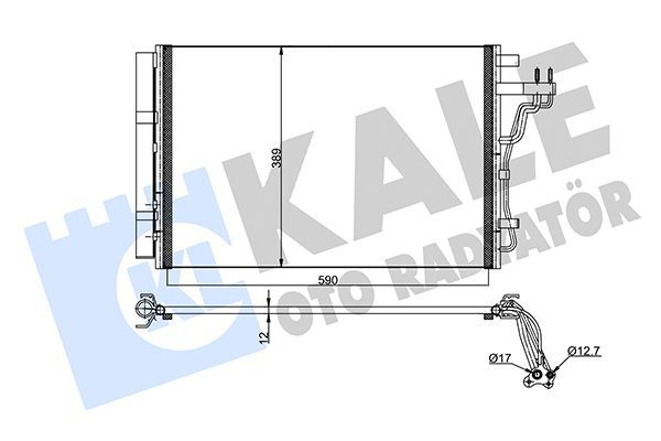Klima Radyatörü  KALE 345470