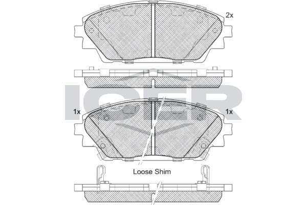 Fren Disk Balata Ön Mazda 3 Sedan (BM/BN)(07.2013->)  OTOZONE FDO9146-R