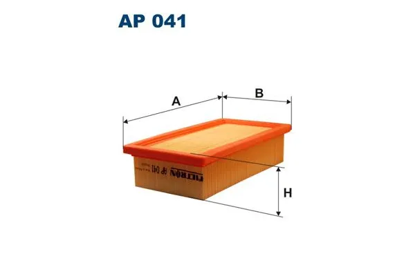 Hava Filtresi  Alfa Romeo 145 (1994->)  FILTRON AP 041