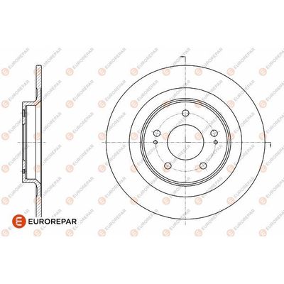 Fren Disk Ayna Arka Sağ ve Sol Mitsubishi ASX (GA0)(2019->)  EUROREPAR 1642766980