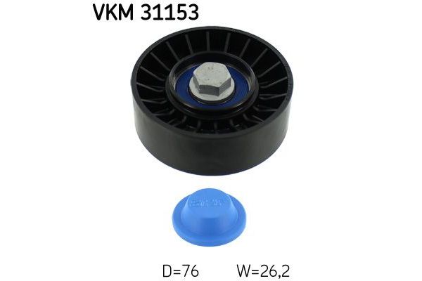 Vantilatör Kayış Gergi Rulmanı  Audi A1 (8X1)(08.2010->)  SKF VKM 31153