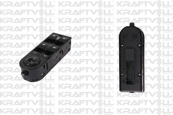 Cam Açma Düğmesi Ön Sağ Opel Astra H GTC (2004->)  KRAFTVOLL 04050051