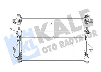 Su Radyatörü  KALE 356455  17117600516 17118672102 13491960 1349196080 1349207080 1362308080 3062308080