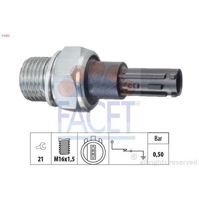 Yağ Müşürü  Citroen C4 Picasso (02.2007->)  FACET 7.0203