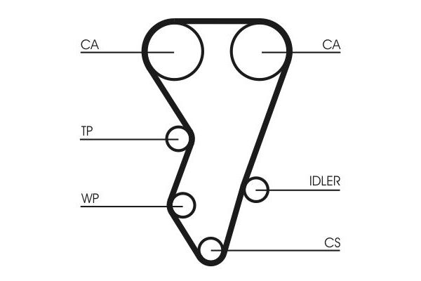 Triger Kayışı  CONTINENTAL CT864