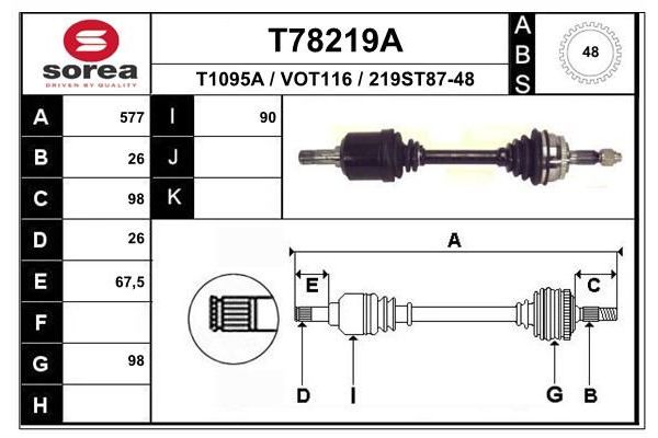 Aks Komple Ön Sağ FORMPART 30380006/S