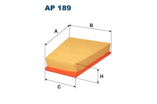 Hava Filtresi  Volkswagen Polo IV (9N1)(11.2001->2005)  FILTRON AP 189