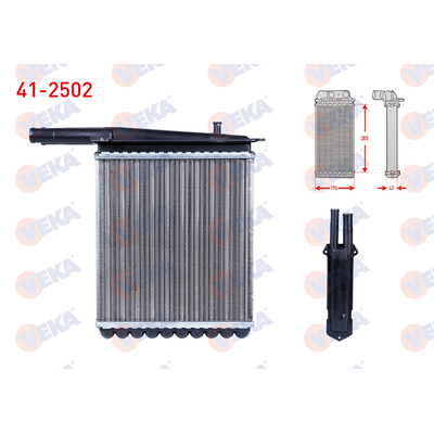 Kalorifer Radyatörü  VEKA 41-2502
