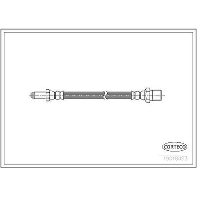 Fren Hortumu Ön Sağ veya Sol CAVO C600 036A