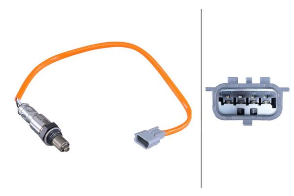 Oksijen (Lambda) Sensörü  Nissan Micra (K13K/KK)(07.2010->)  HELLA 6PA 358 103-261