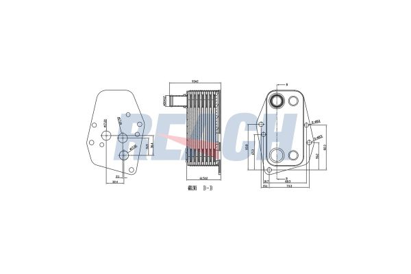 Motor Yağ Soğutucu  BROM BM5086