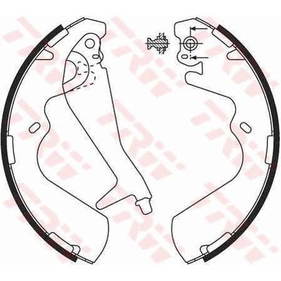 Fren Pabuçlu Balata Arka Mitsubishi Galloper (Hyundai)(02.1998->2001)  BOSCH F 026 008 013