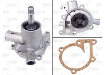 Devirdaim Su Pompası  VALEO 506108  120129 1201-29 120130 1201-30 120267 1202-67 120268 1202-68