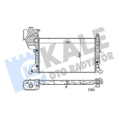 Su Radyatörü  KALE 330300