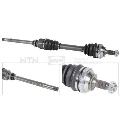 Aks Komple Ön Sağ Peugeot Partner (S1)(07.1996->12.2003)  PSA ORJINAL 32733Z