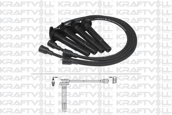 Buji Kablosu  KRAFTVOLL 05070367