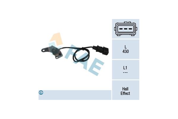 Eksantrik Devir Sensörü  Fiat Multipla (186)(09.2004->)  FAE 79109