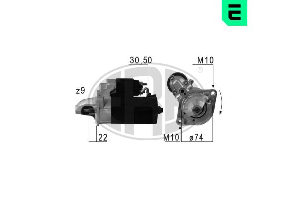 Marş Dinamosu  BMW 6 Serisi Coupe (E63)(2003->)  ERA 220694