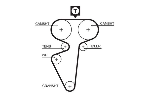Triger Kayışı  GATES 5539