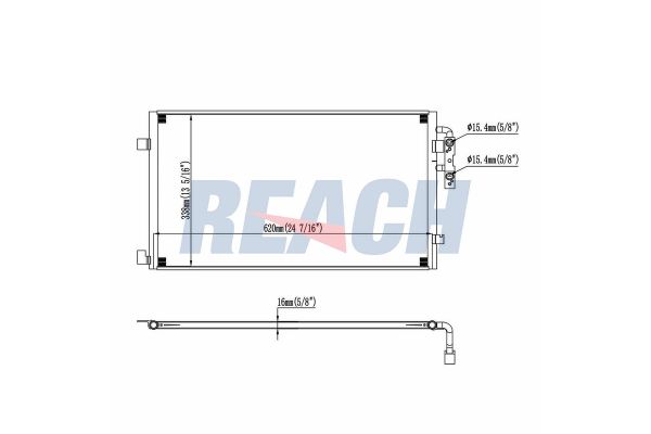 Klima Radyatörü  BMW i3 Serisi (I01)(07.2014->)  BOSCH 1 986 AD2 469