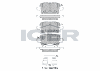 Fren Disk Balata Arka AYD 60427A  1684934880 39037199 95526568 13454674 1345 4674 39021615 3902 1615 3903 7199 42676498 4267 6498 42679627 4267 9627 42791040 4279 1040 3 903 719 9 39 021 615 42787643 95 526 568