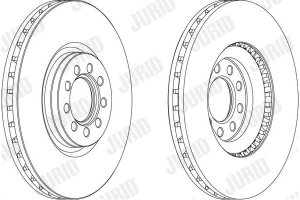 Fren Disk Ayna Ön Sağ ve Sol WALBURG WBD1412