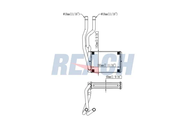 Kalorifer Radyatörü  KRAFTVOLL 08050055