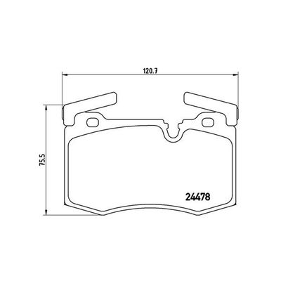 Fren Disk Balata Ön MINI Roadster (R59)(2012->)  MAGNETI MARELLI 363700406068