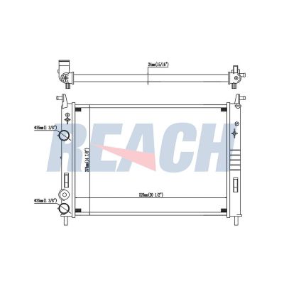 Su Radyatörü  Fiat Strada (278)(1999->)  MGA 80982