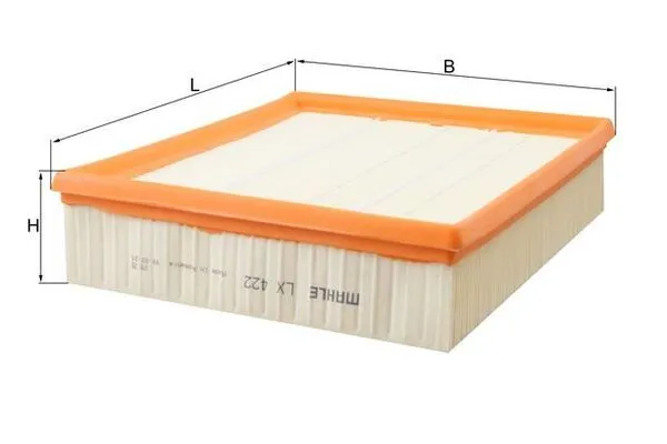 Hava Filtresi  BMW 7 Serisi (E32)(1986->)  MAHLE LX 422