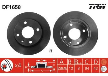 Fren Disk Ayna Ön Sağ ve Sol AYD 13056  89FX1125AE 5022652 1072464 1107767 5022653 6191062 6191063 89FX-1125-AE 89FX1125BE 89FX-1125-BE 89FX1125S1A 89FX-1125-S1A