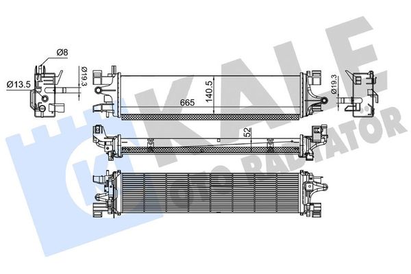 Turbo Radyatörü  KALE 350805
