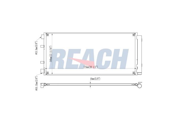 Klima Radyatörü  Opel Movano B Midibüs/Otobüs (2014->)  VEKA 43-3517