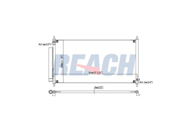 Klima Radyatörü  ORİS CHN843016