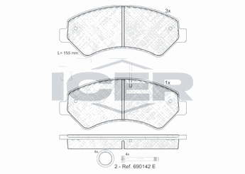 Fren Disk Balata Ön KALE BALATA 24467 190 05 ANS KD20  1623842580 425463 425464 77366021 16 238 425 80 1623842680 16 238 426 80 1673603680 1673603780 425374 4253.74 425376 4253.76 4254.63 4254.64 6001073128 60 01 073 128 71770040 7 177 004 0 71770042 7 177 004 2 71773145 7 177 314 5 77364015 7 736 401 5 77364161 7 736 416 1 77364318 7 736 431 8 77364319 7 736 431 9 1607878780 16 078 787 80 425373 4253.73 425375 4253.75 8660004724 86 60 004 724 8671016688 86 71 016 688
