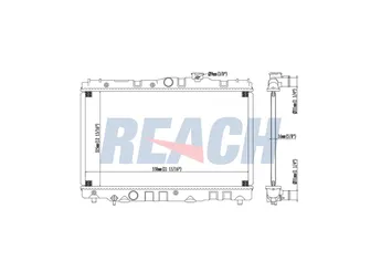 Su Radyatörü  MAHER 10633  1640011170 1640016150