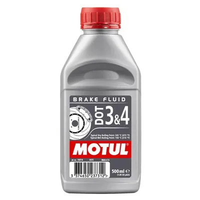 Tam Sentetik Fren Hidroliği Dot 3 & 4 Brake Fluıd (500 Ml)  MOTUL 102718