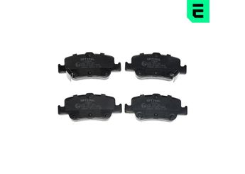 Fren Disk Balata Arka OPTIMAL BP-12484  446602180 446602170 04466-02170 04466-02180 446602181 04466-02181 446602182 04466-02182 446602190 04466-02190 446602280 04466-02280 446602290 04466-02290 446602291 04466-02291